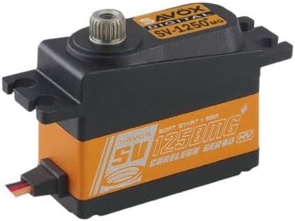 Savox SV1250MG Plus 0.09S 8kg 29.6g Metal Gear Mini HV Servo