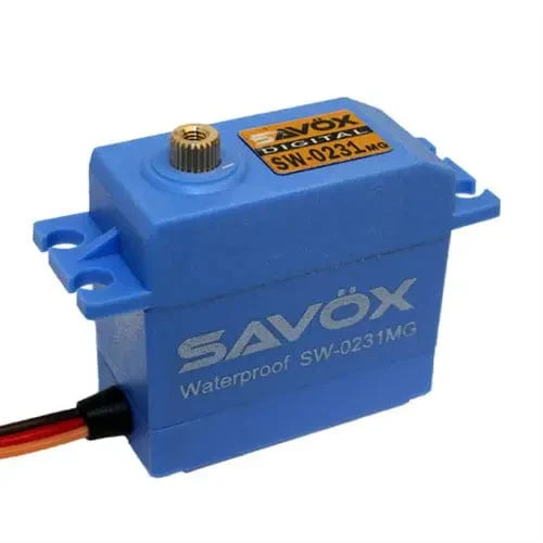 Savox Sw0231MG+ Waterproof Digital Servo 15kg/0.17/66G