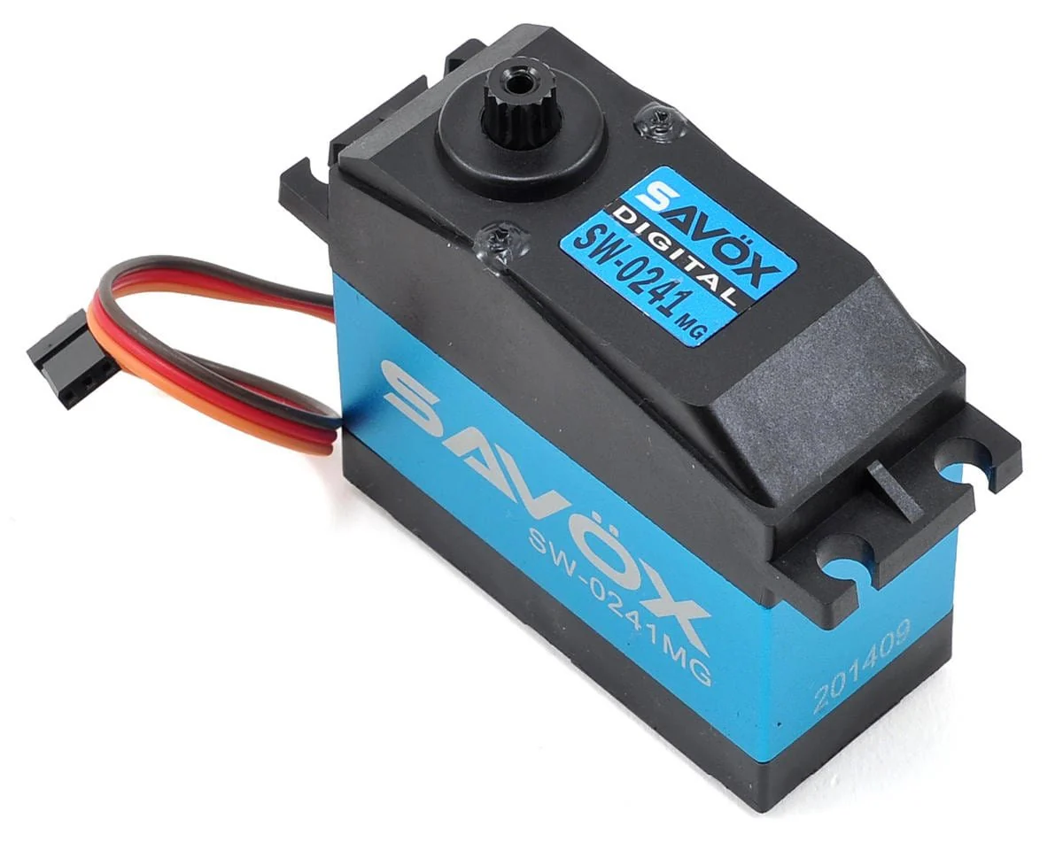 Savox SW0241MG+ 1/5 Waterproof Servo 40kg/0.17