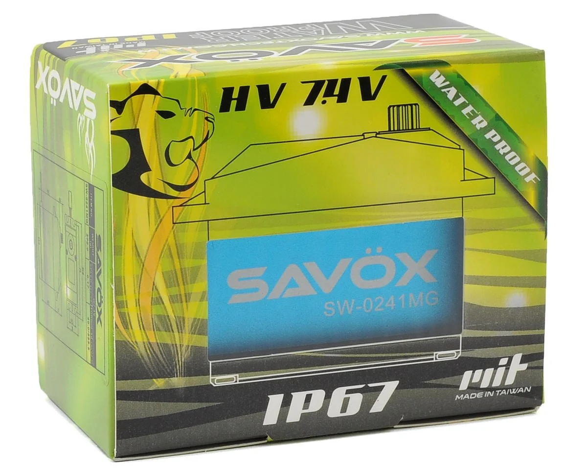 Savox SW0241MG+ 1/5 Waterproof Servo 40kg/0.17 - Image 3