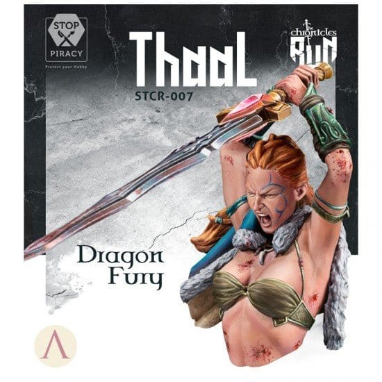 Scale 75 - Busts - The Chronicles of Run - Thaal Dragon Fury 1:12
