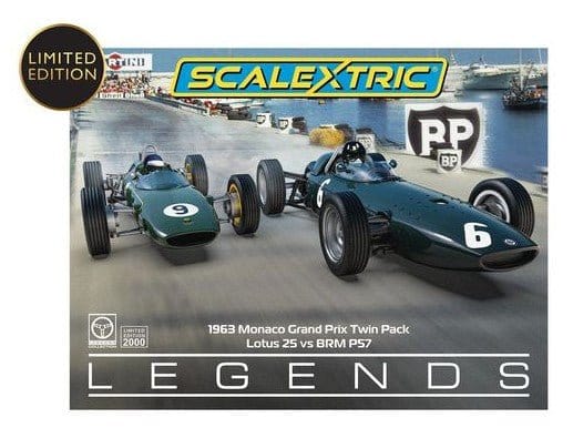 Scalextric 1963 Monte Carlo Grand Prix - Twin Car Pack Slot Car [C4580A]