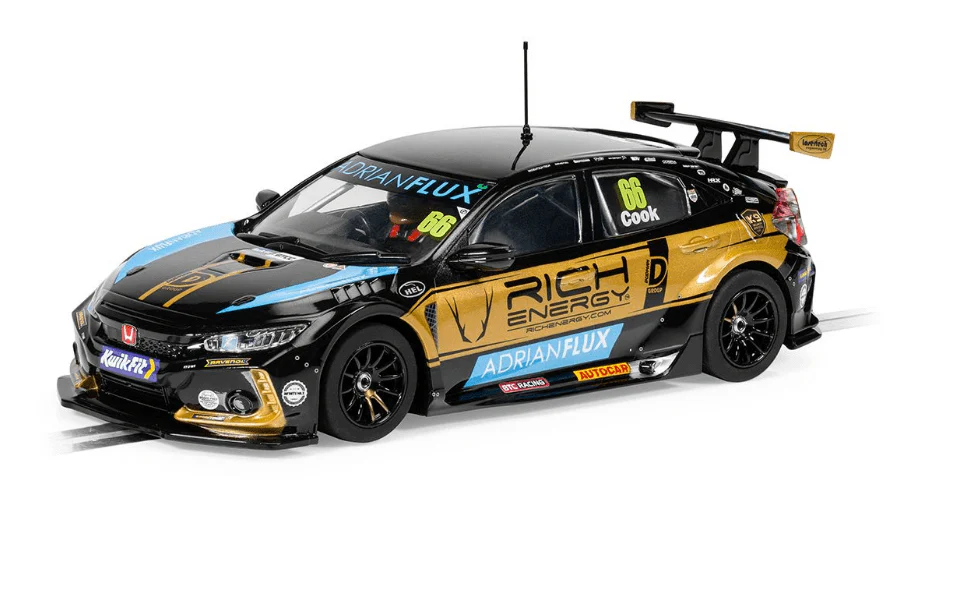 Scalextric 4409 Honda Civic FK8 Type R - Btcc 2022 -BTC Racing Josh Cook