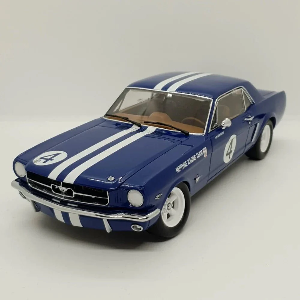 Scalextric C4458F Ford Mustang Neptune Racing Slot Car** - Image 3