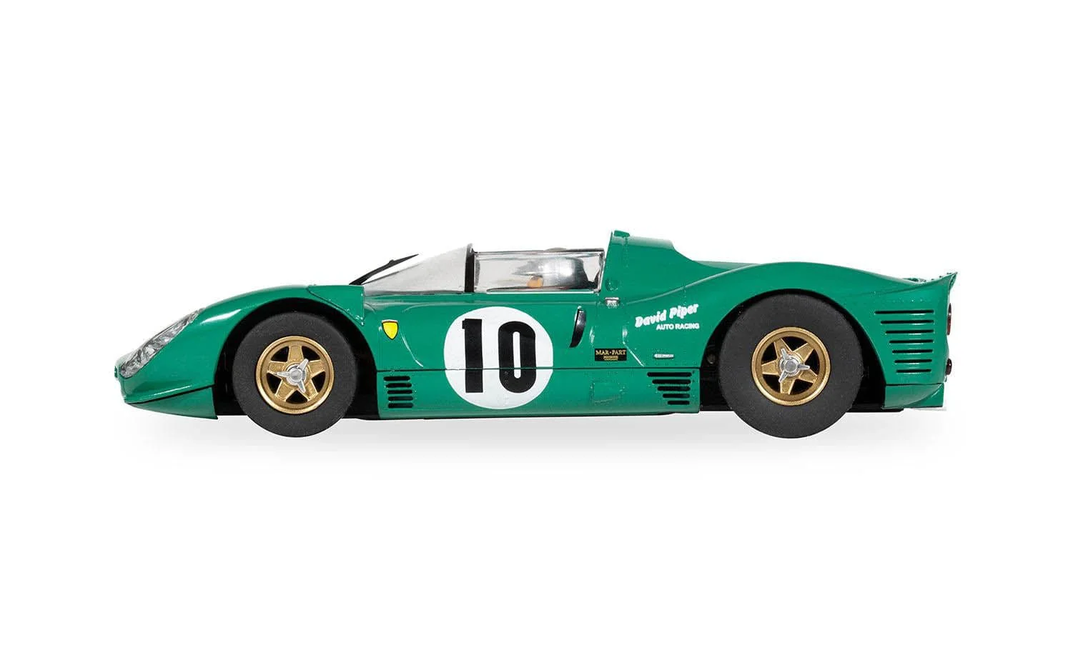 Scalextric C4491 330 P4 - Green - David Piper Slot Car - Image 2