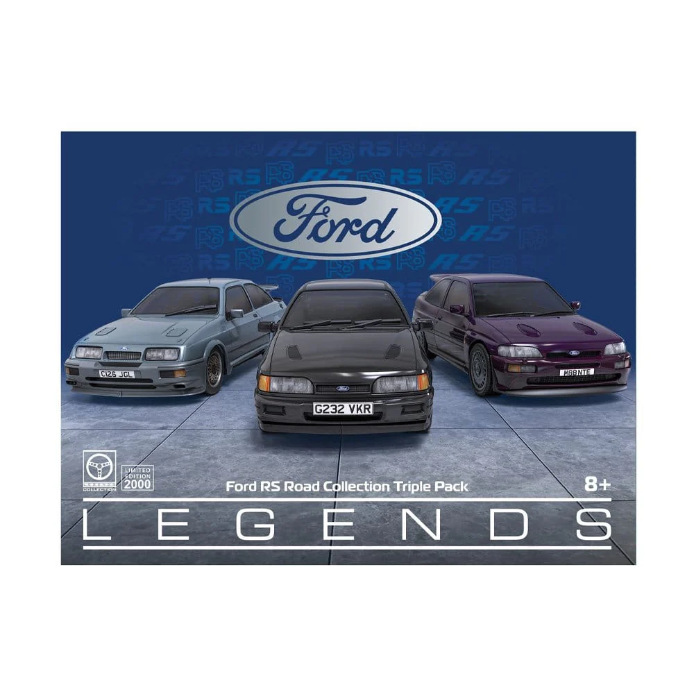 Scalextric Ford RS Road Collection Triple Pack Slot Car [C4666A]