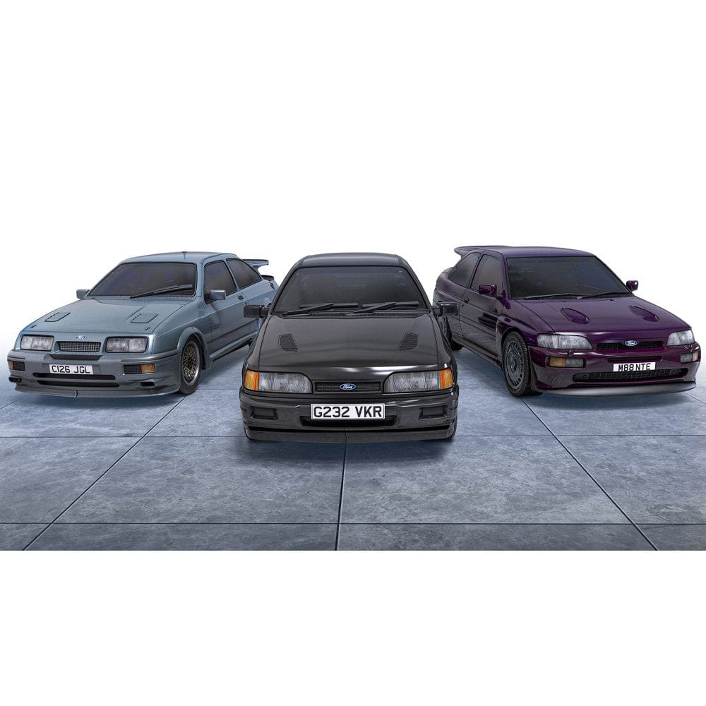 Scalextric Ford RS Road Collection Triple Pack Slot Car [C4666A] - Image 2