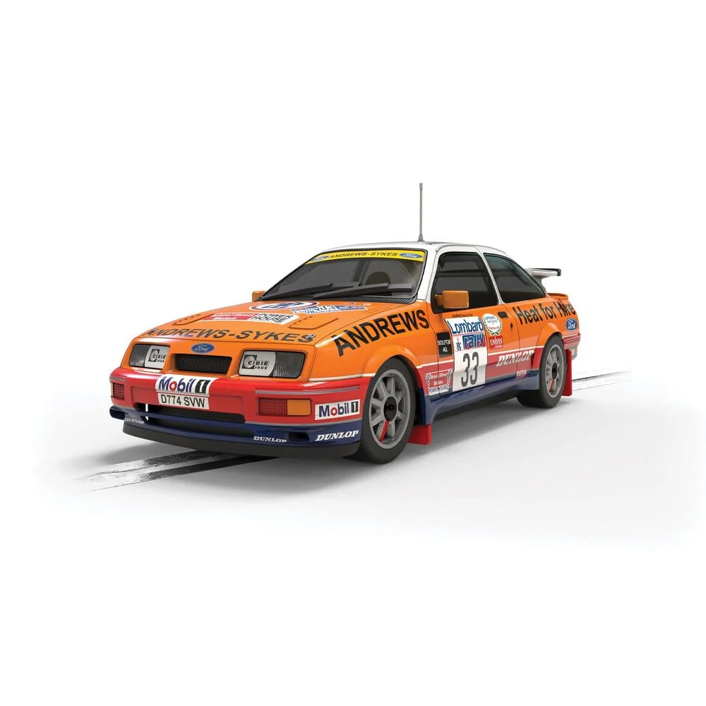 Scalextric Ford Sierra RS Cosworth - Heat For Hire Slot Car [C4685]