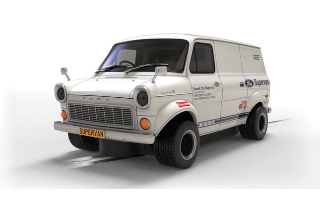 Scalextric Ford Transit Supervan Slot Car [C4650]