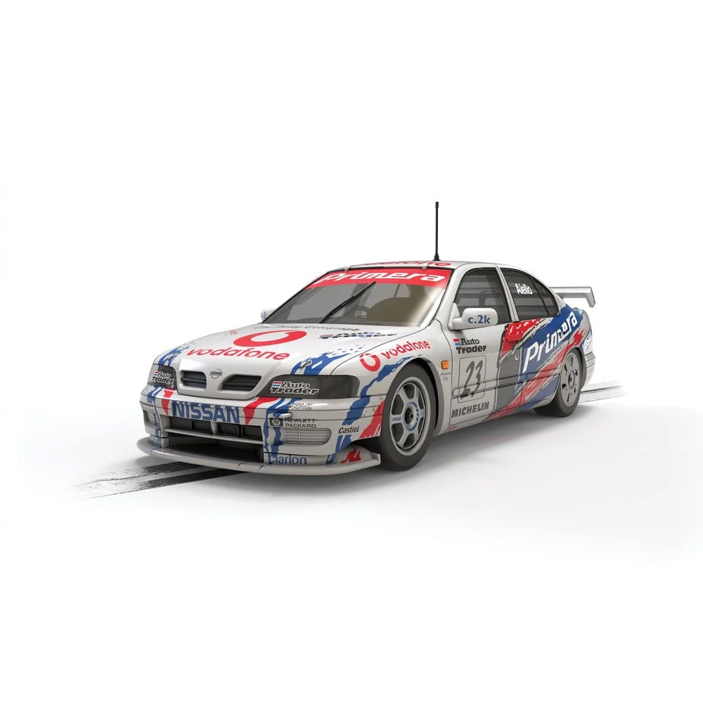 Scalextric Nissan Primera - BTCC 1999 Laurent Aiello Slot Car [C4686]