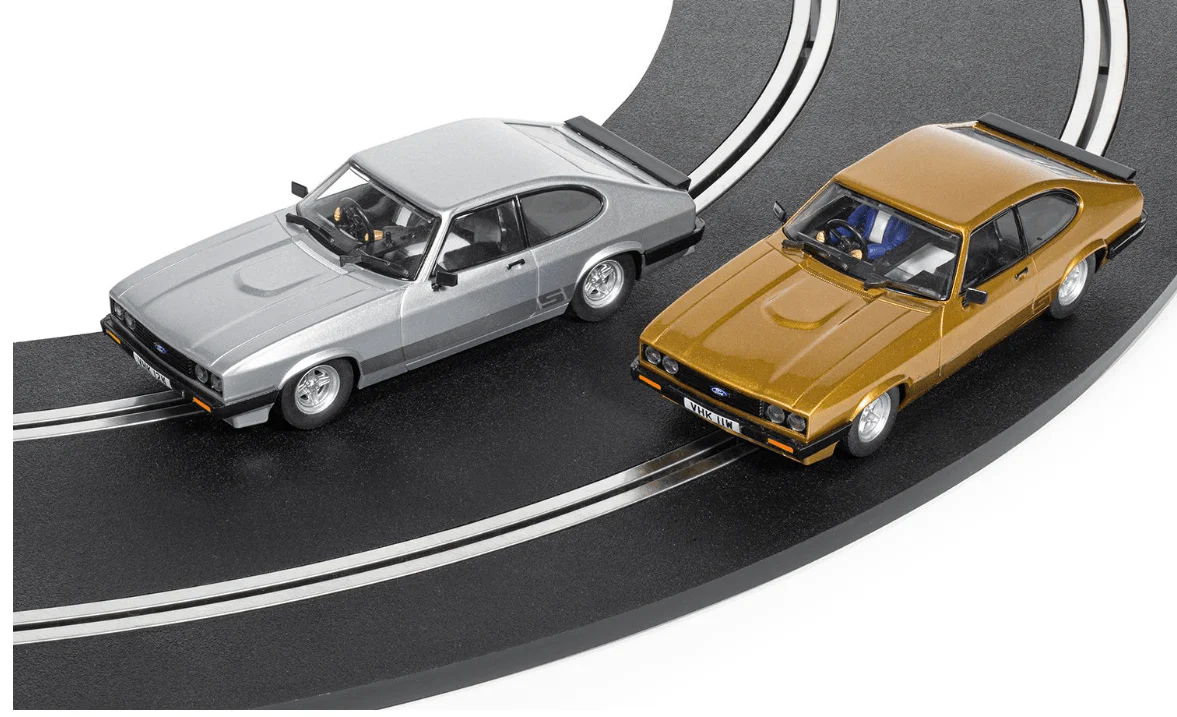 Scalextric The Professionals - Ford Capri Twin Pack Slot Cars [C4642] - Image 5