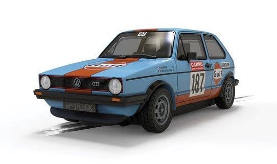 Scalextric Volkswagen Golf - Gulf Edition Slot Car [C4609]