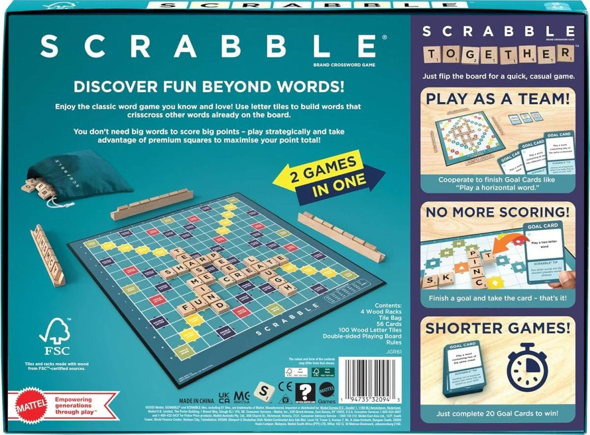 Scrabble - Core Wood Edition - Image 3