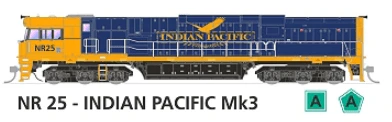 SDS NR25 Indian Pacific Mk3 DC Locomotive