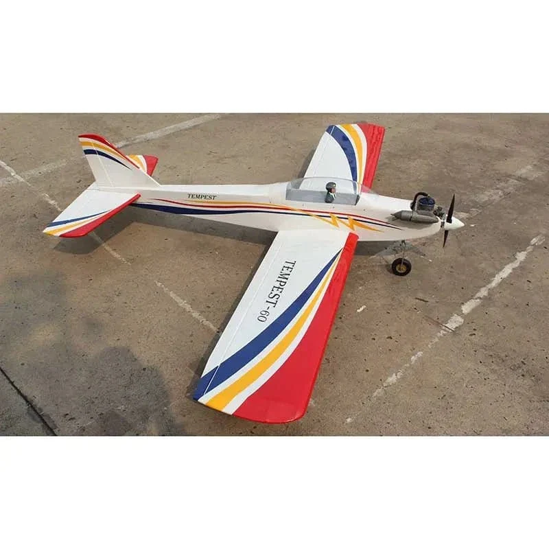 Seagull Models SEA-313 Tempest Dragon 15cc Low Wing Trainer ARF RC Plane - Image 4