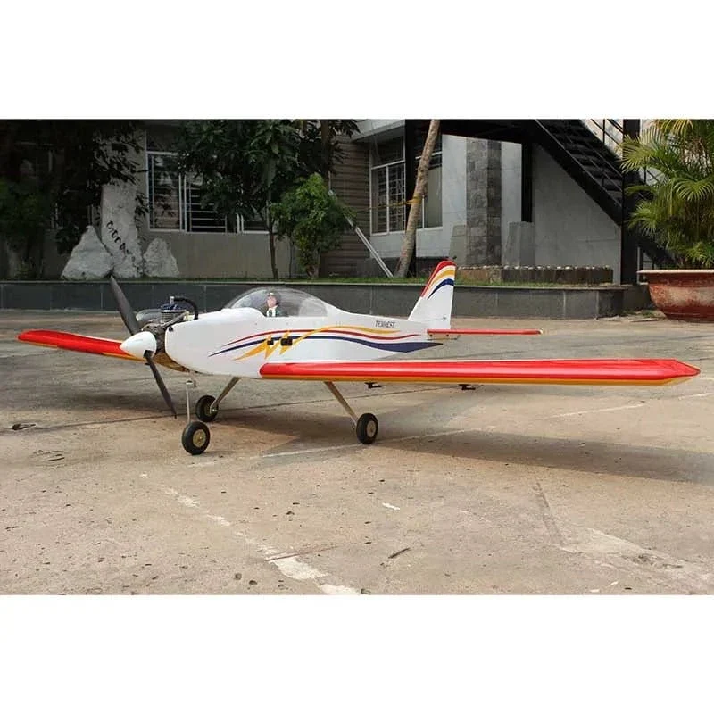 Seagull Models SEA-313 Tempest Dragon 15cc Low Wing Trainer ARF RC Plane - Image 6
