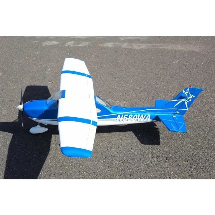 Seagull Models SEA-327B 182 Cessna .46 ARF RC Plane Pearl Blue Scheme - Image 5