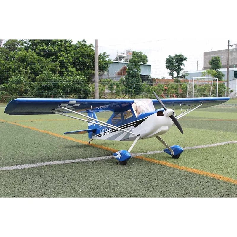Seagull Models SEA-83B Xtreme Decathlon 20cc ARF RC Plane - Blue / White - Image 2