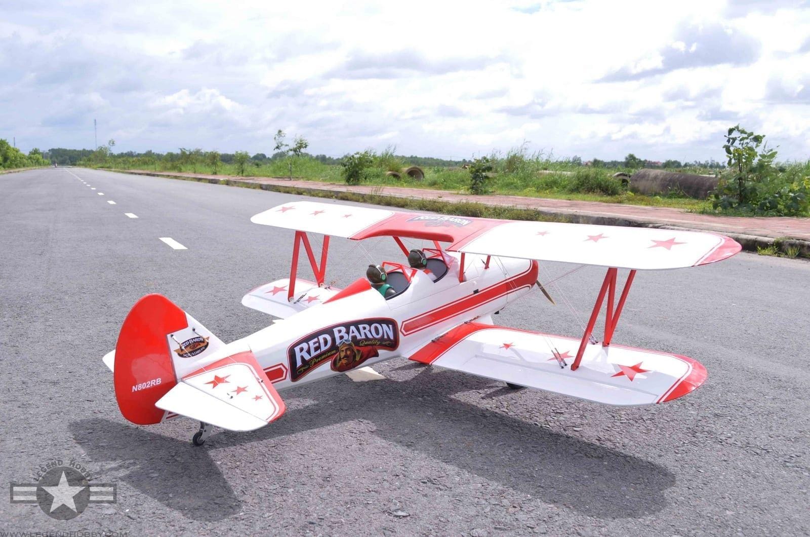 Seagull PT-17 Stearman Red Baron 20cc ARF - Image 2