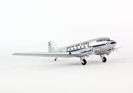 Skymarks 1/80 DC-3 Delta Air Lines W/Gear Diecast Model - Image 2