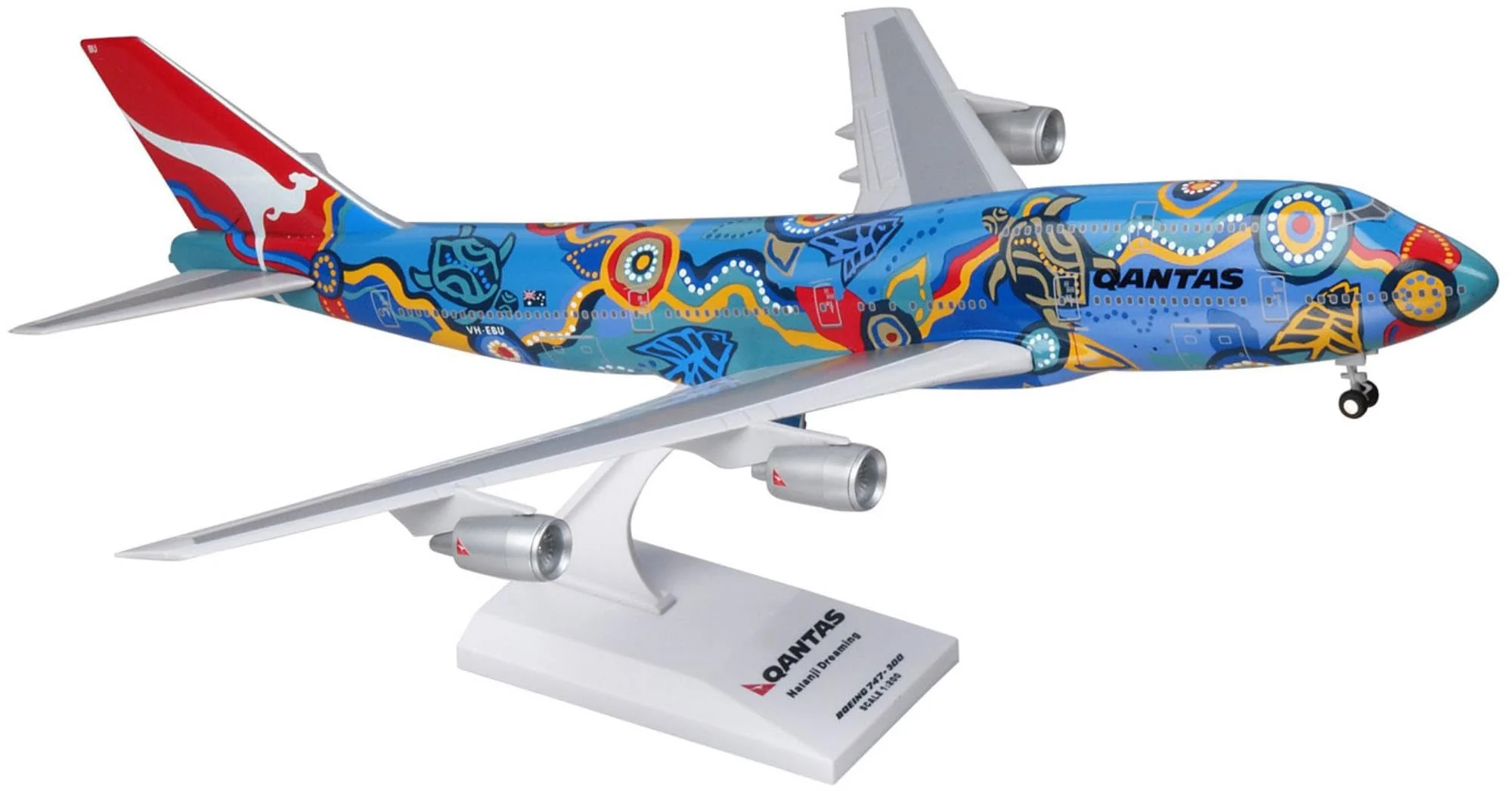 Skymarks QANTAS 1/200 QANTAS B747300 Nalanji Dreaming