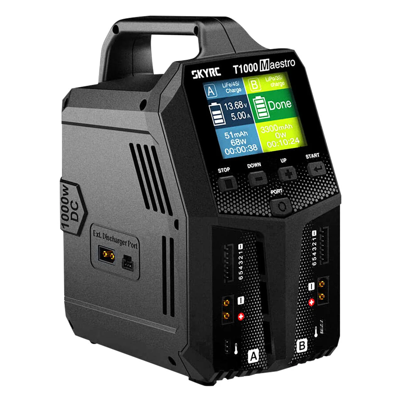 SkyRC T1000 Maestro Dual Port Smart Charger