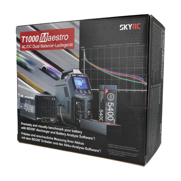 SkyRC T1000 Maestro Dual Port Smart Charger - Image 3
