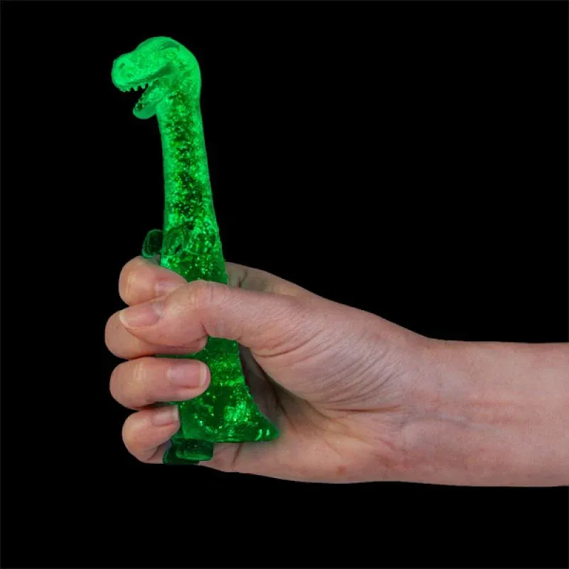 Smooshos Super Sqeeze Glow Stretchy Dino - Assorted (1)