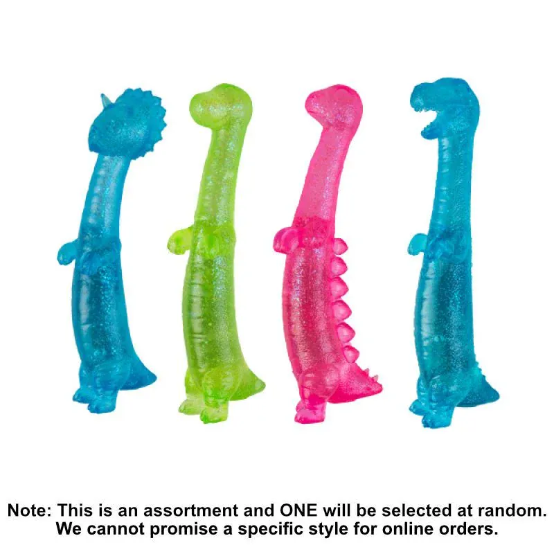 Smooshos Super Sqeeze Glow Stretchy Dino - Assorted (1) - Image 3