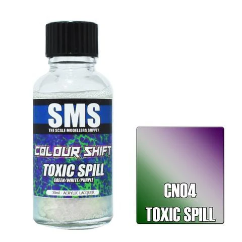 SMS CN04 Acrylic Lacquer Colour Shift TOXIC SPILL 30ml