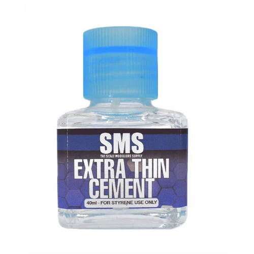 SMS Extra Thin Plastic Cement 40ml