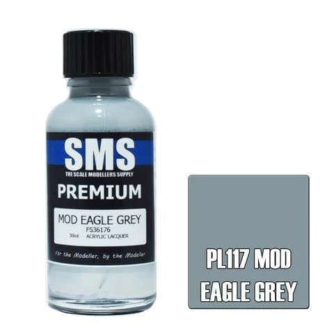 SMS PL117 Premium Acrylic Lacquer Mod Eagle Grey 30ml