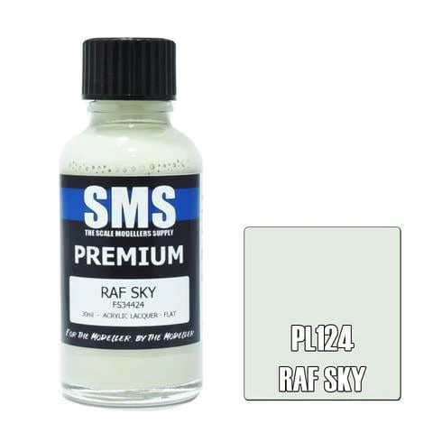 SMS PL124 Premium Acrylic Lacquer RAF Sky 30ml