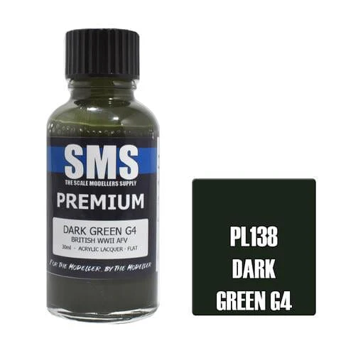 SMS PL138 Premium Acrylic Lacquer Dark Green G4 30ml