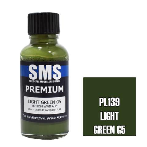 SMS PL139 Premium Acrylic Lacquer Light Green 30ml