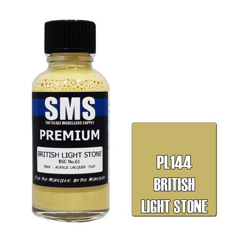 SMS PL144 Premium Acrylic Lacquer British Light Stone 30ml