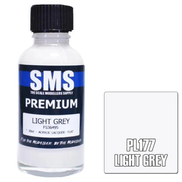SMS PL177 Premium Acrylic Lacquer Light Grey 30ml