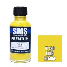 SMS PL180 Acrylic Lacquer Gelb Rlm04 30ml