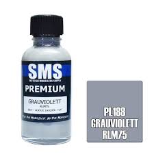 SMS PL188 Acrylic Lacquer Grauviolett Rlm75 30ml