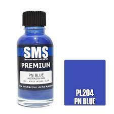 SMS PL204 Premium Acrylic Lacquer PN Blue 30ml