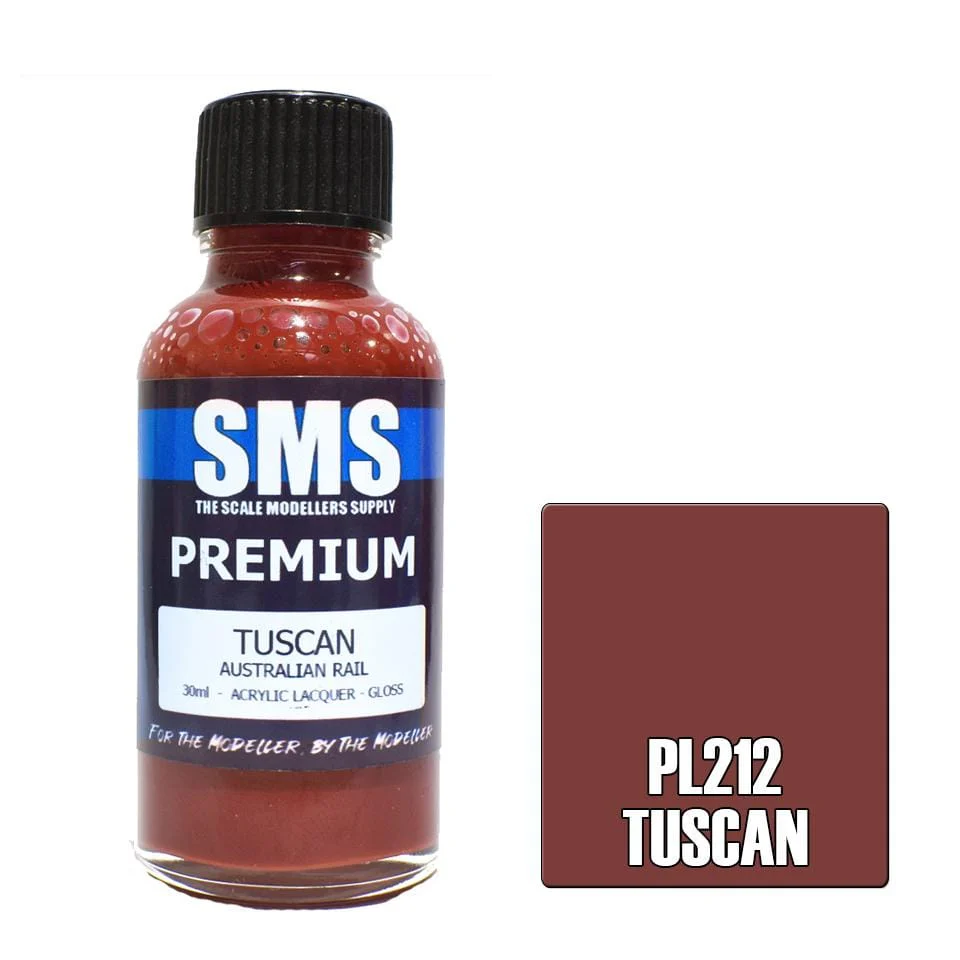 SMS PL212 Premium Acrylic Lacquer Tuscan 30ml