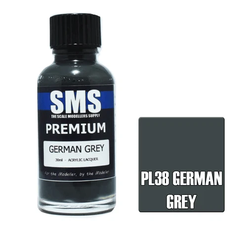 SMS PL38 Premium Acrylic Lacquer German Grey 30ml