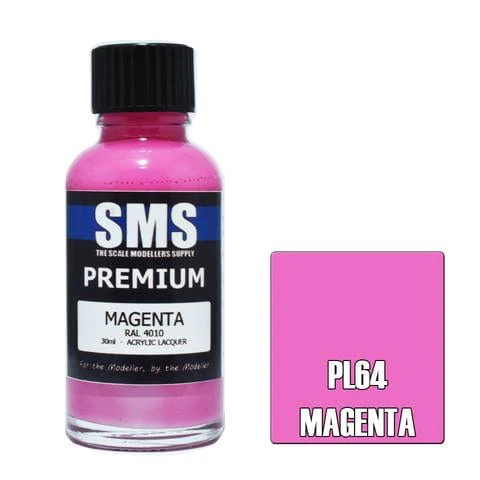 SMS PL64 Premium Acrylic Lacquer Magenta 30ml