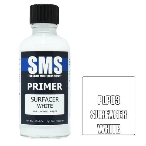 SMS PLP03 White Surface Primer 50ml