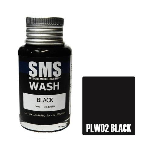 SMS PLW02 Weathering Wash Black 30ml