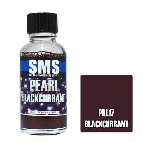 SMS PRL17 Premium Acrylic Lacquer Pearl Blackcurrant 30ml