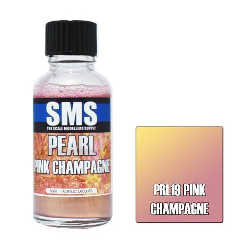 SMS PRL19 Premium Acrylic Lacquer Pearl Pink Champagne 30ml