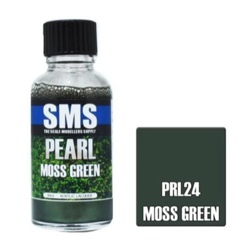 SMS PRL24 Acrylic Lacquer Pearl Moss Green 30ml