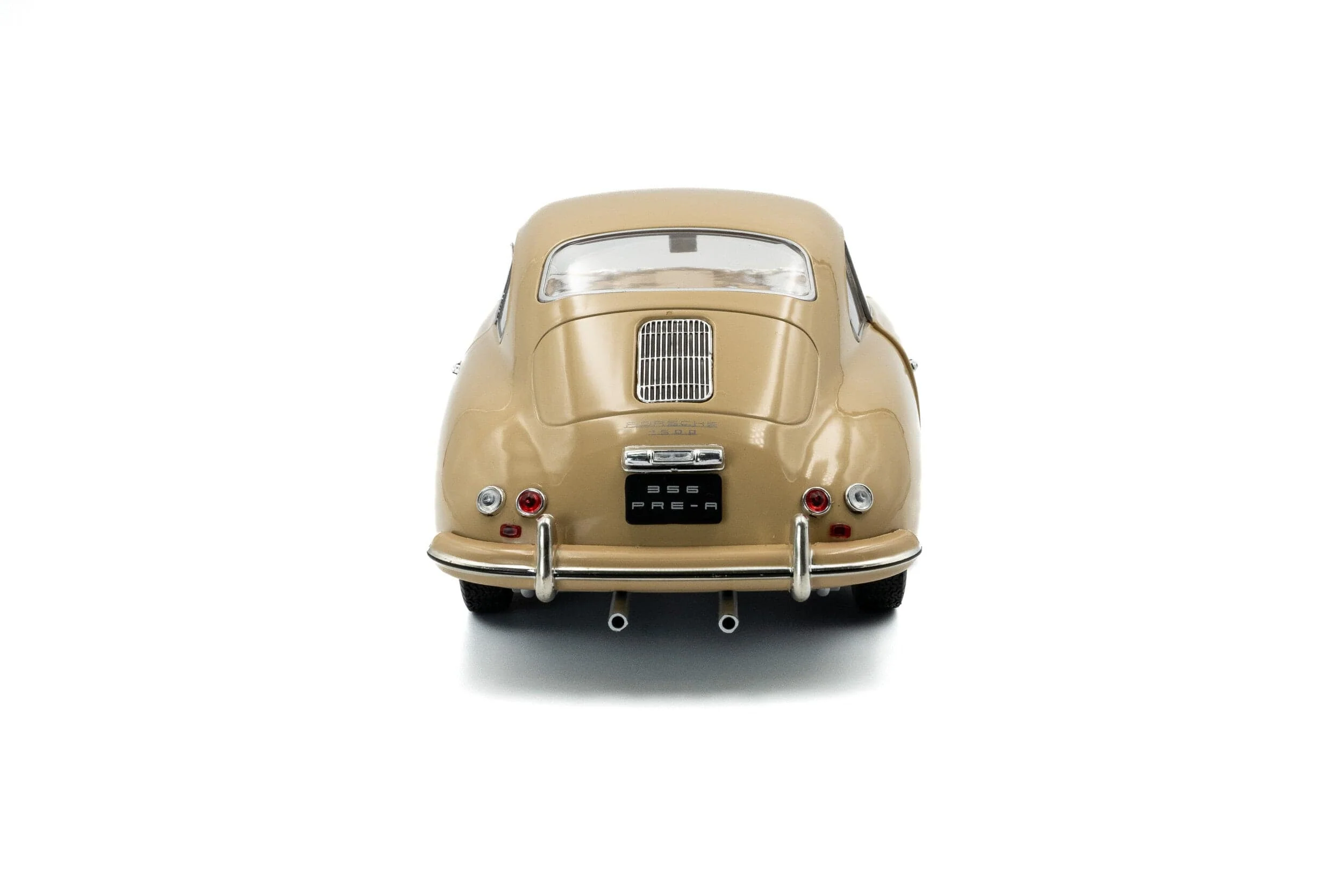 Solido 1/18 Brown 1953 Porsche 356 PRE-A Diecast Model - Image 5
