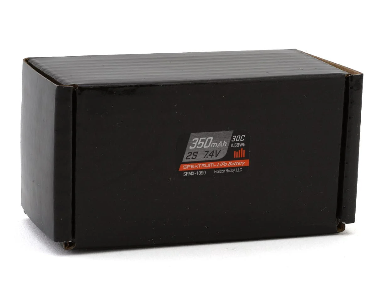Spektrum 350mAh 2S 7.4v 30C LiPo Battery with PH2.0 - Micro-B [SPMX-1090] - Image 2